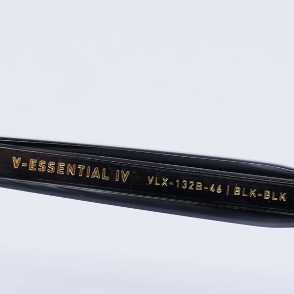 Valentino V-ESSENTIAL-IV VLX-132B Eyeglasses Black 46mm Round Frame - Picture 9 of 10